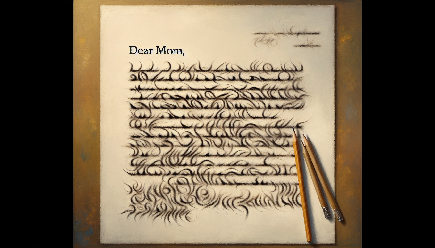 A Letter To Mom